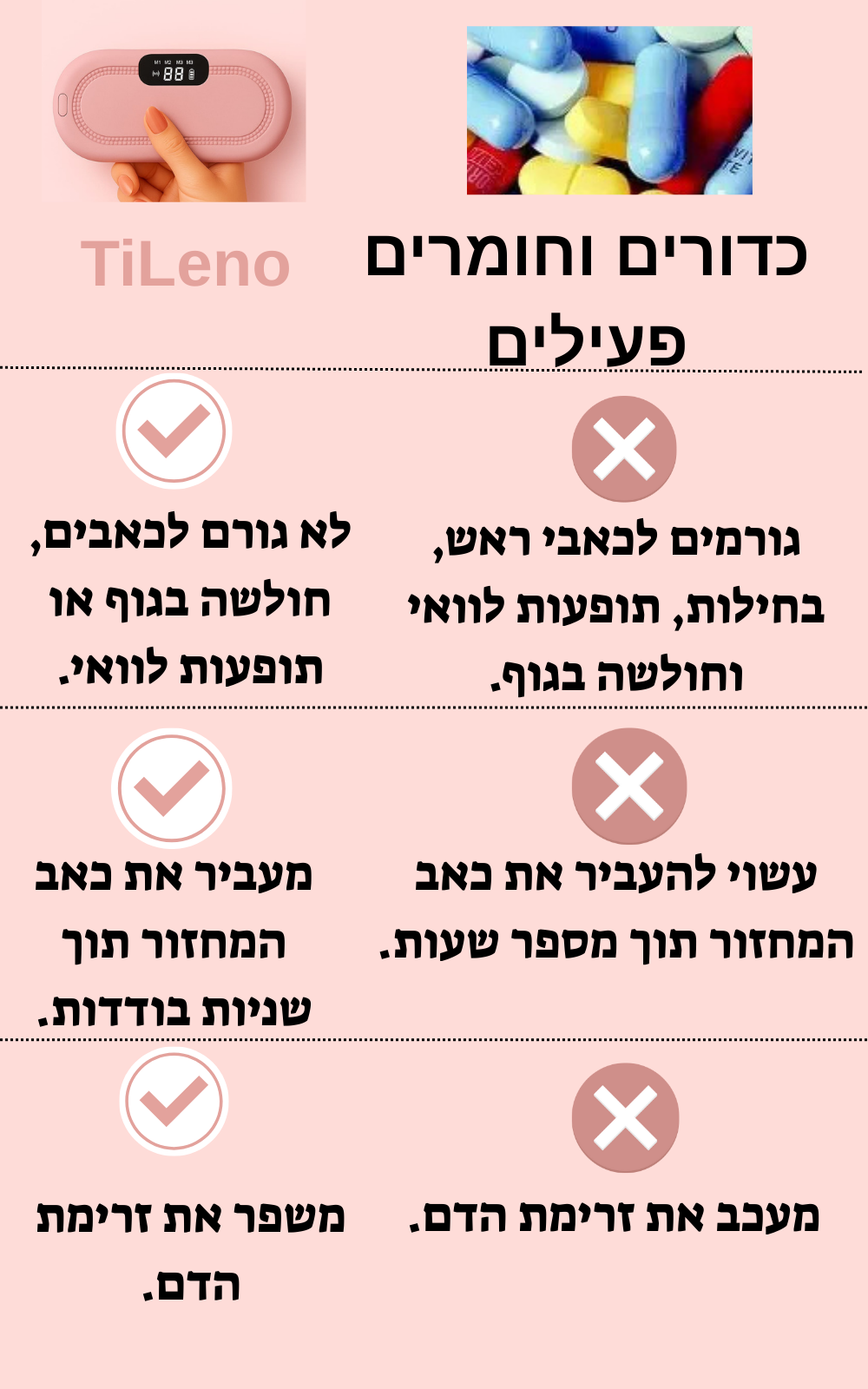 המכשיר שמעלים לך לגמרי את כאבי המחזור
