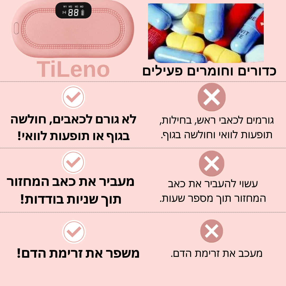 המכשיר שמעלים לגמרי כאבי מחזור